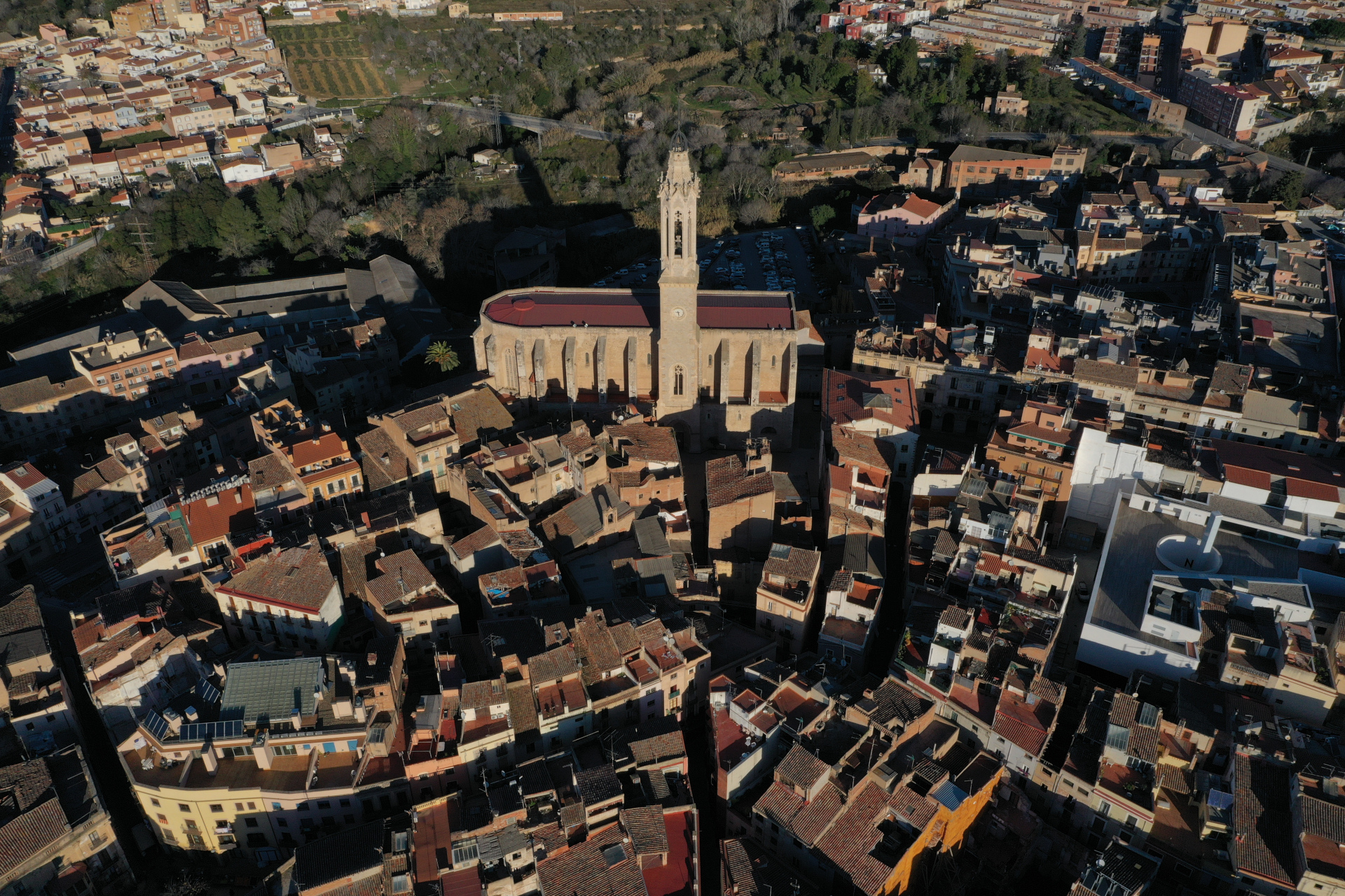 The highest bell tower in Catalonia