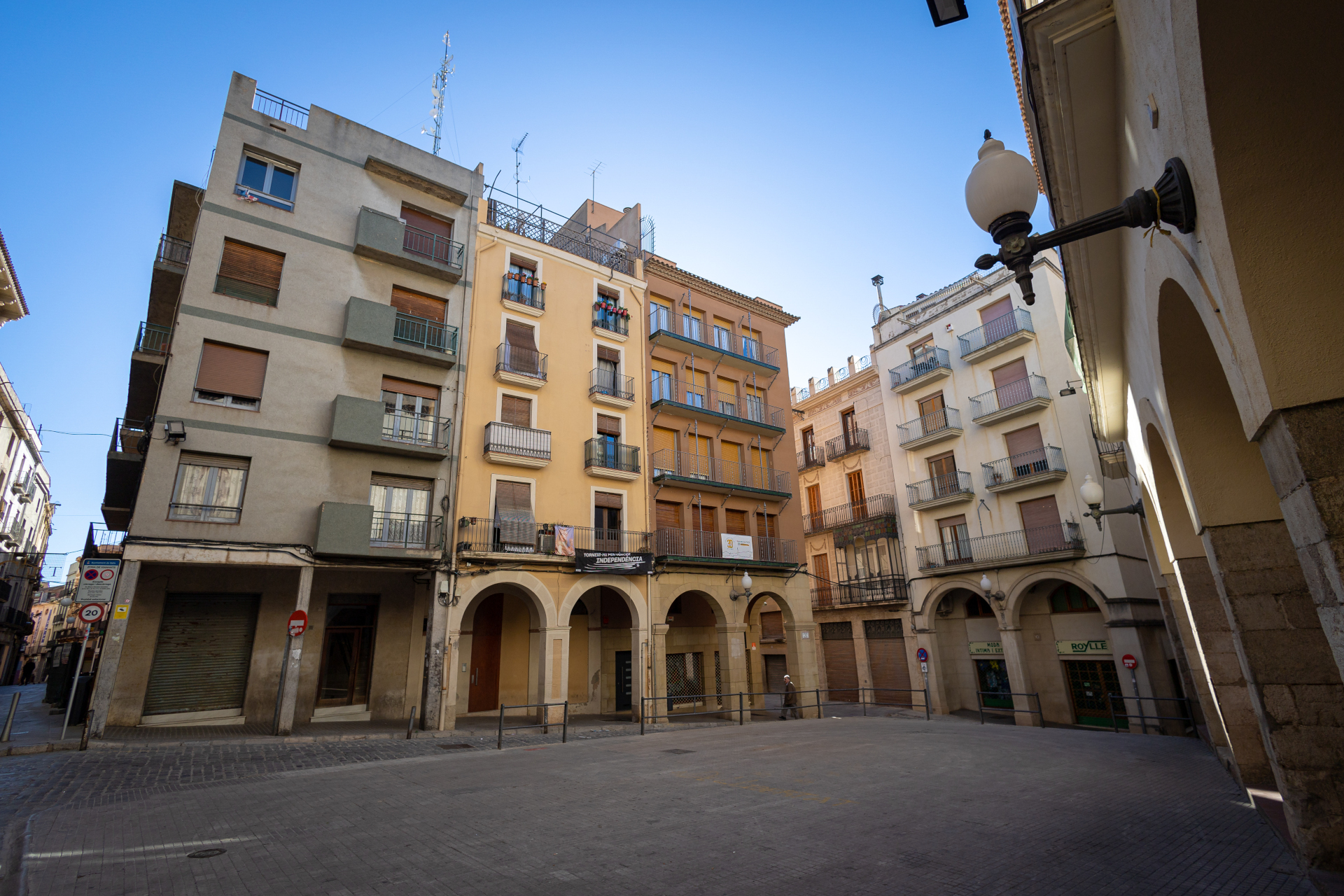 The heart of the city of Valls