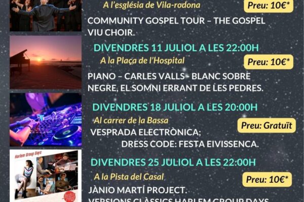 Arriba a Vila-rodona el 1r Cicle de concerts en espais singulars
