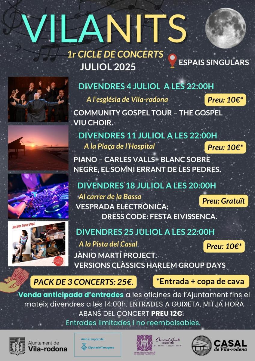 You are currently viewing Le 1er cycle de concerts dans des espaces uniques arrive à Vila-rodona