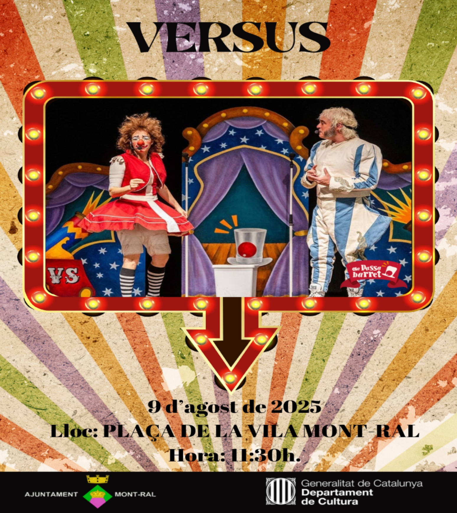 L’espectacle de circ Versus arriba a Mont-ral