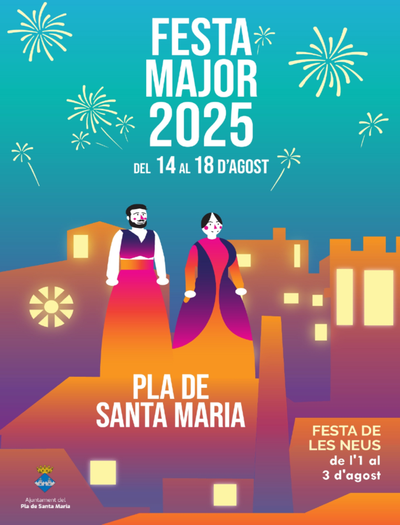 Festa de les Neus al Pla de Santa Maria