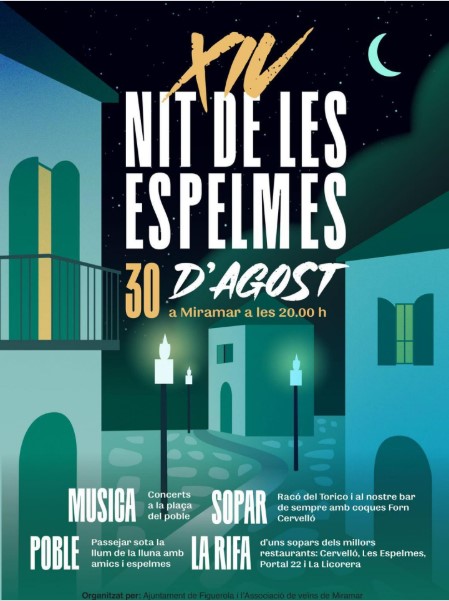 Nit de les espelmes a Miramar