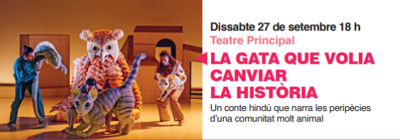 Tardor en dansa a Valls. La gata que volia canviar la història