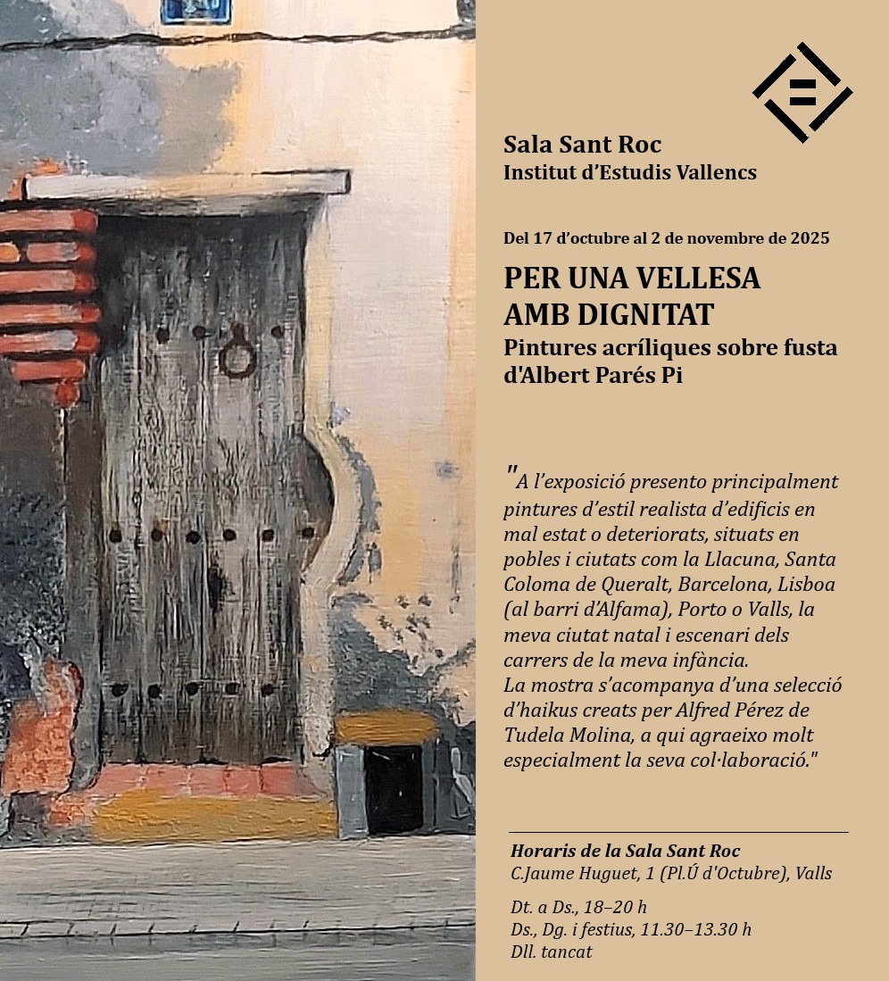 Inauguració exposició: “Per una vellesa amb dignitat”