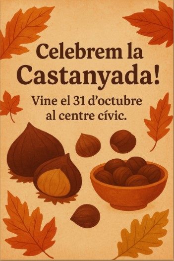 Castanyada al Pla de Santa Maria