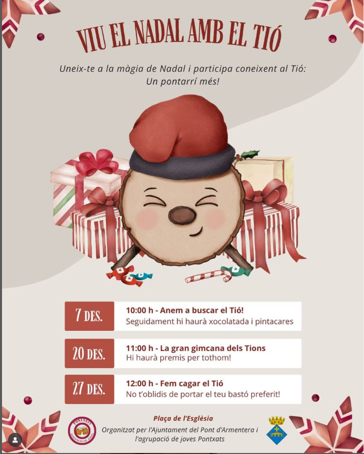 Anem a buscar el Tió Pont d’Armentera