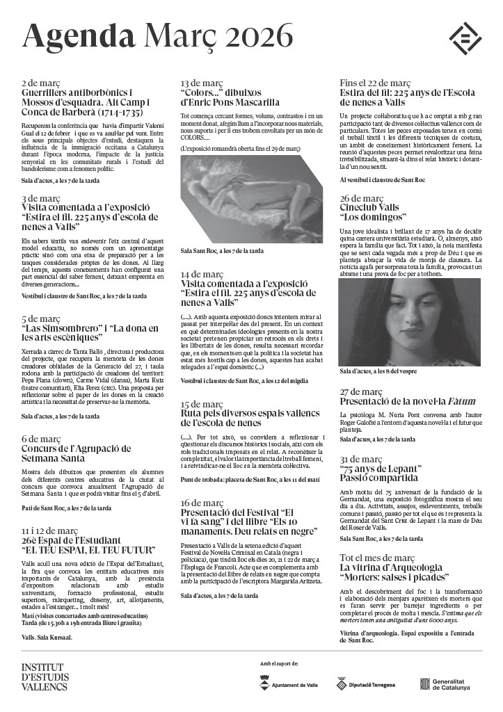 Institut d’Estudis Vallencs – Valls