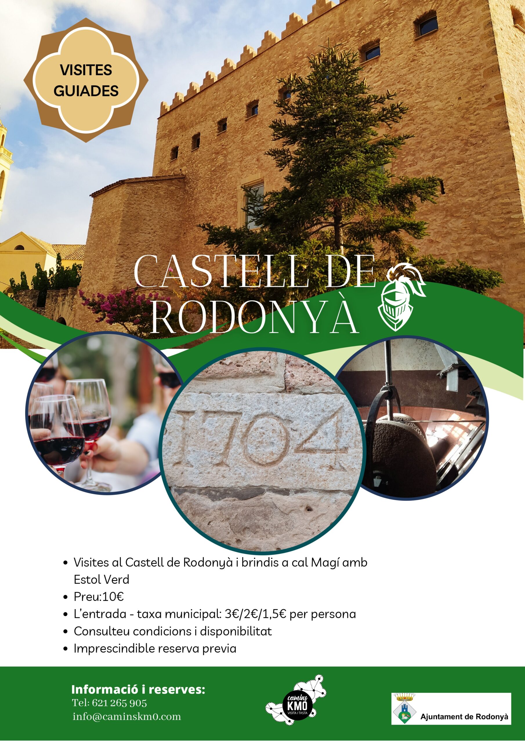 Visita guiada al Castell de Rodonyà
