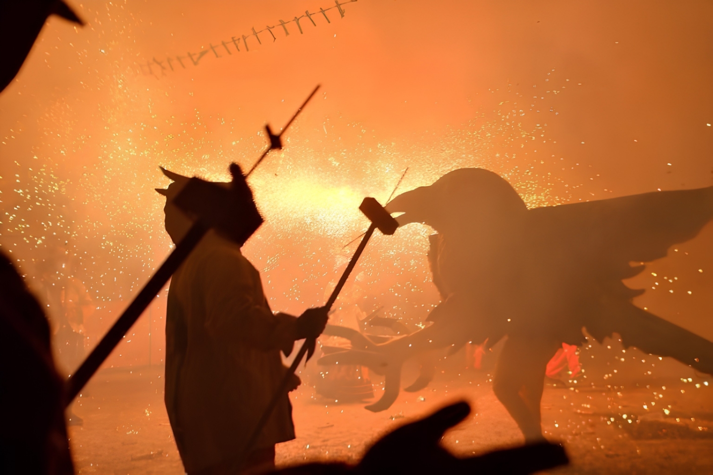 Diada del Foc in Alcover