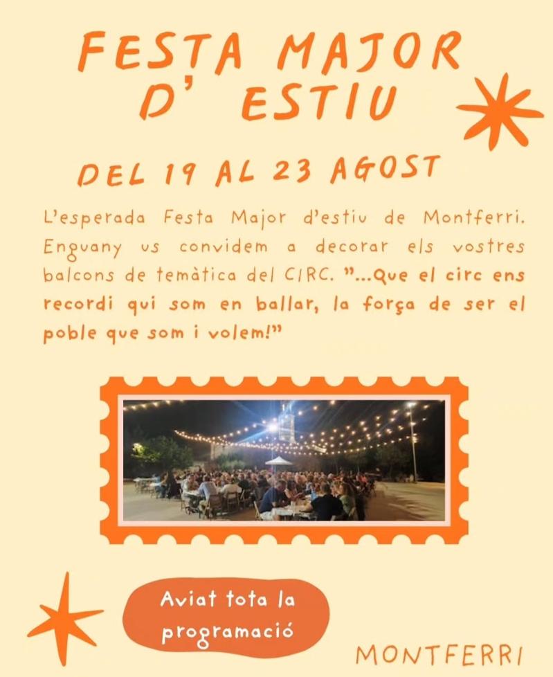 Festa Major d’estiu de Montferri