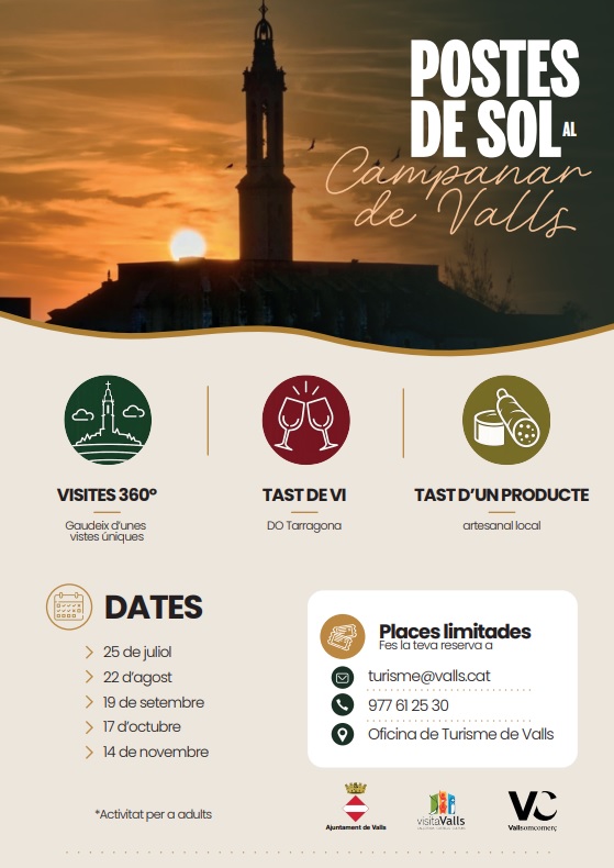 Puestas de sol en el Campanario de Sant Joan de Valls