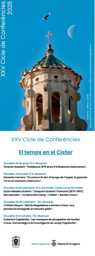 XXV Cicle de Conferències de Santes Creus